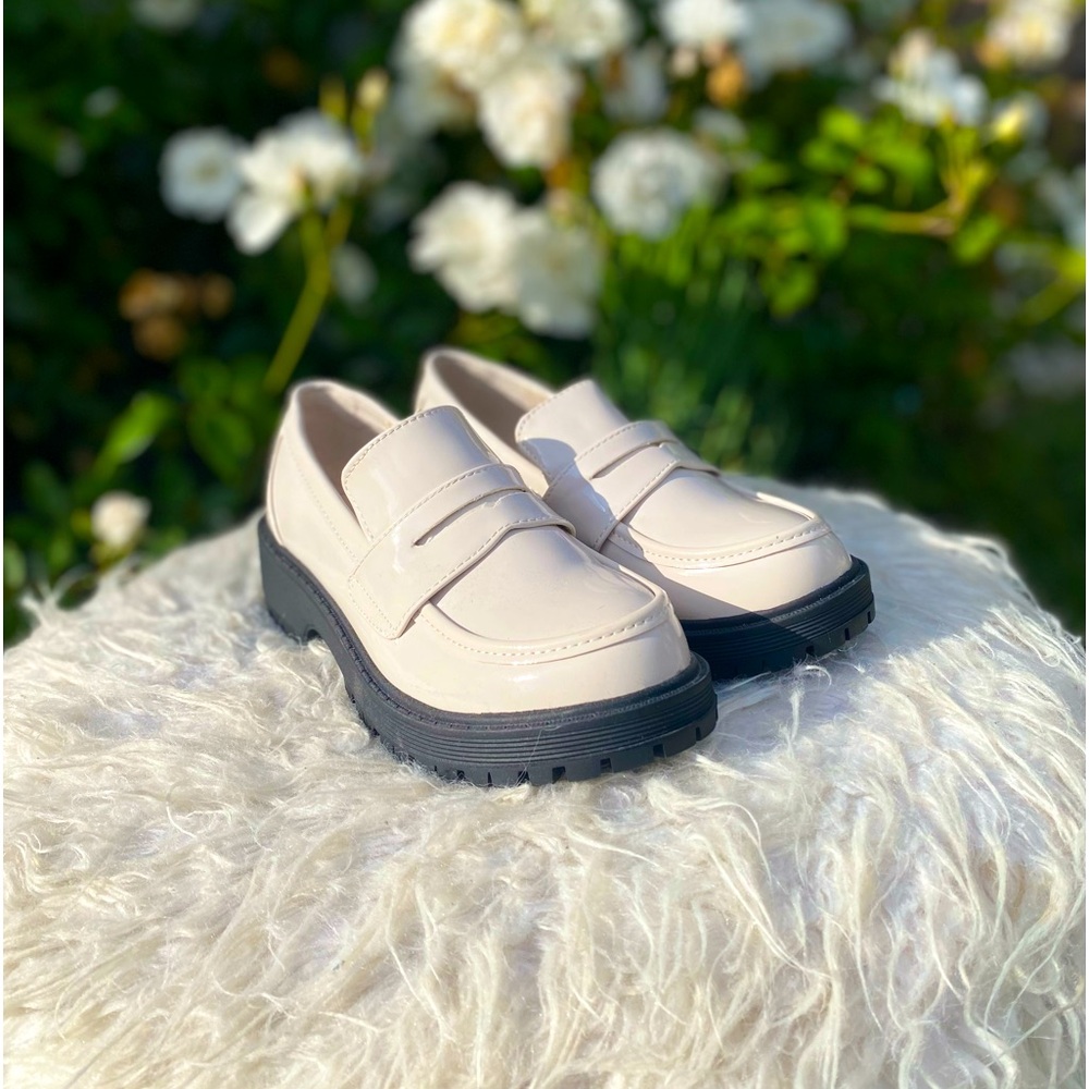 Link Girl’s Platform Loafer Shoes size 3